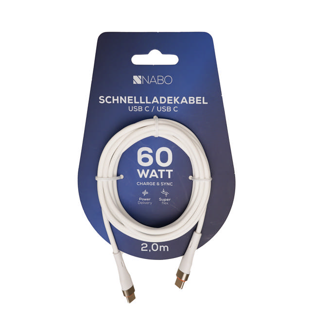 NABO Premium USBC / USBC / weiß