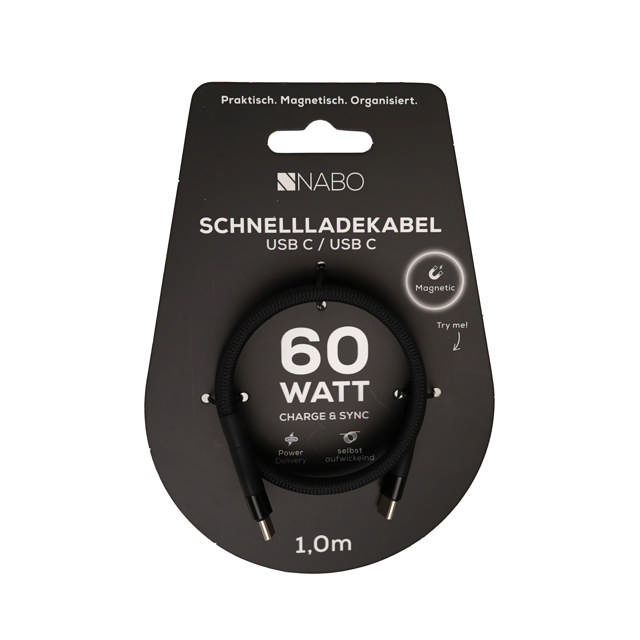 NABO Premium USBC / USBC Spiral / Schwarz
