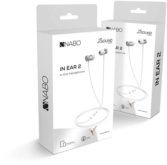 NABO IN EAR 2 / weiß