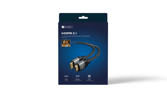 NABO HDMI / HDMI 2.1 Premium / schwarz