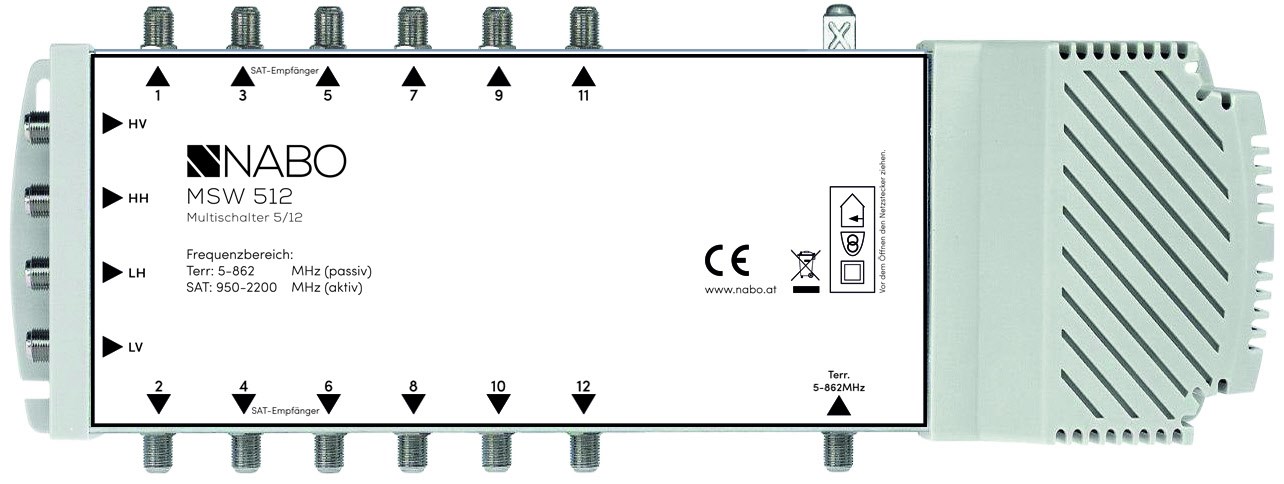 NABO MSW 512 5/12 NT Produktbild