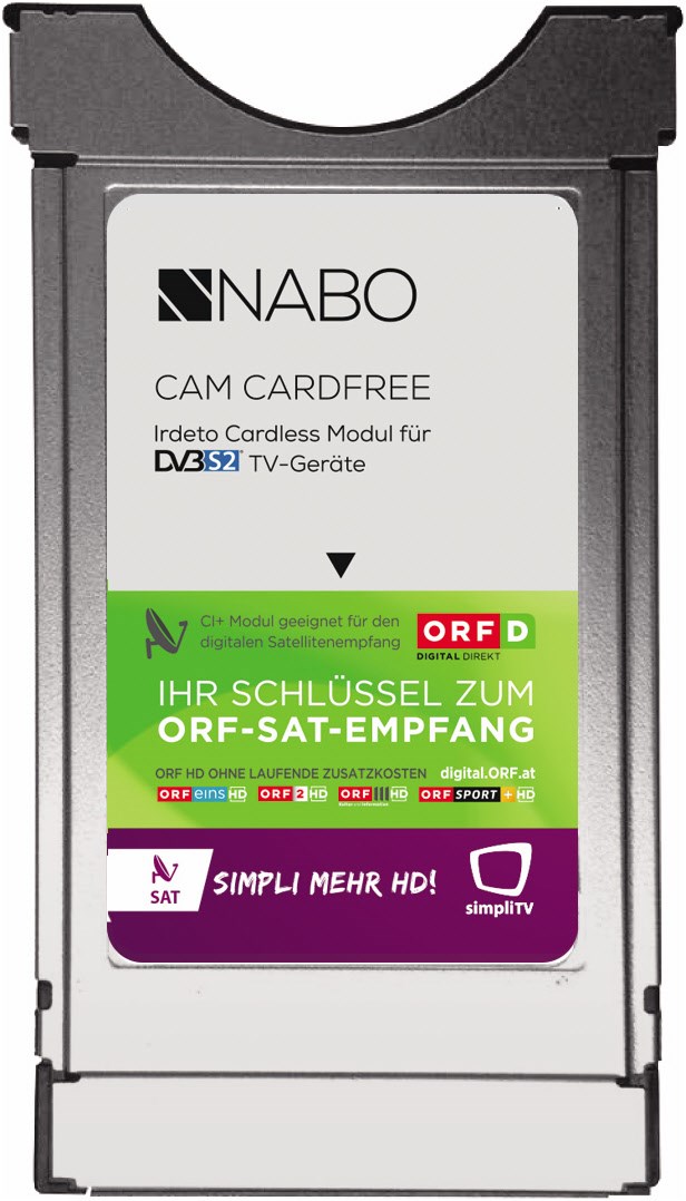 NABO SimpliTV Box CAM Cardfree Produktbild