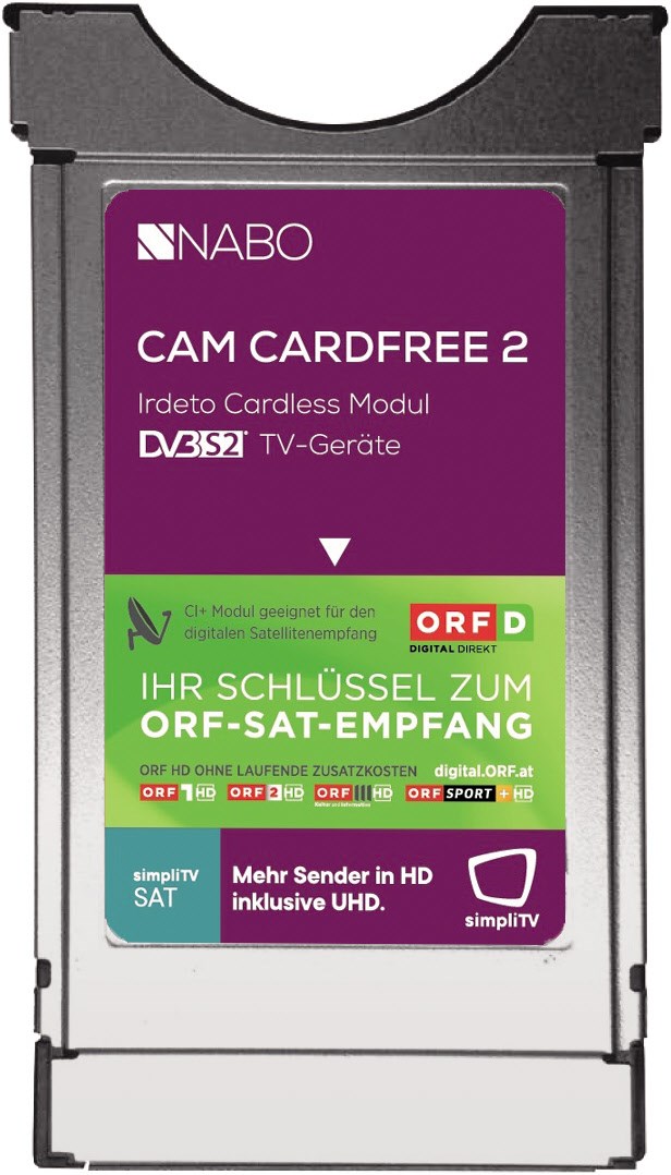 NABO CAM CARDFREE 2 Produktbild